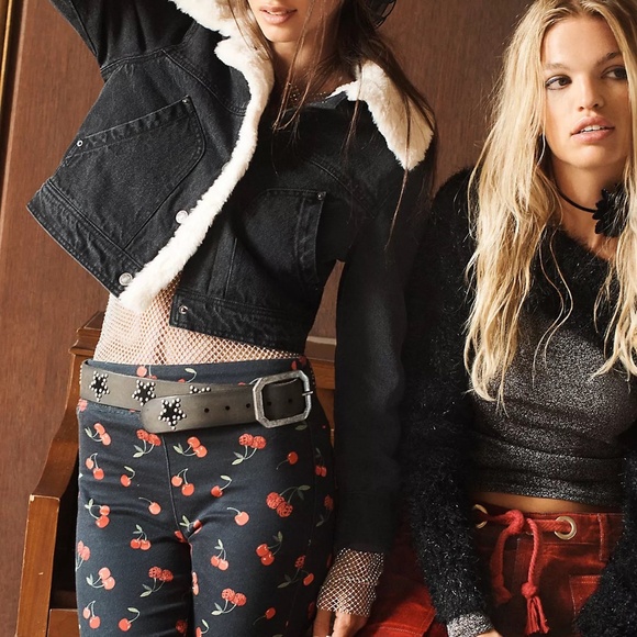 NWOT Tia Cozy Denim Jacket - Picture 3 of 11